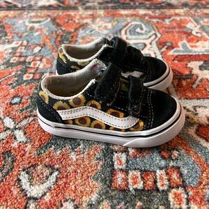 Vans sunflower toddler